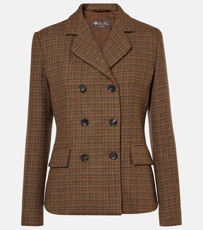 Lucile wool, cashmere and mohair blazer | Loro Piana