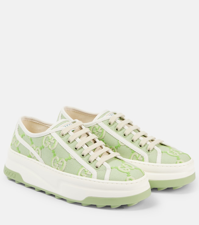 Gucci Tennis 1977 GG platform sneakers | Gucci