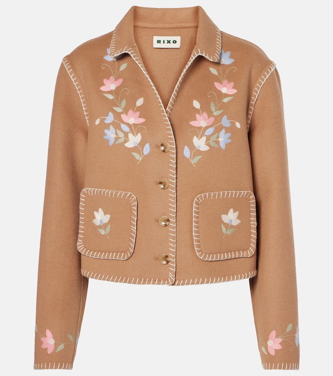 Sunday wool-blend jacket | Rixo