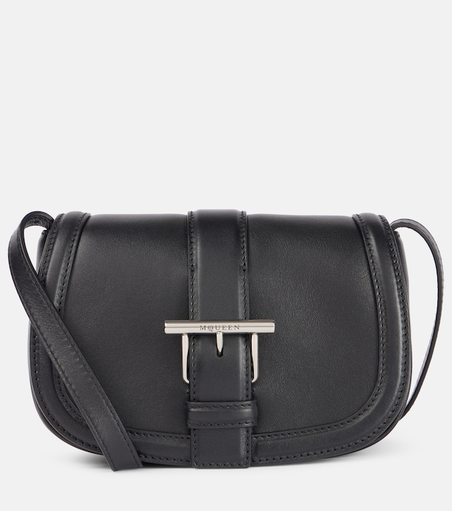 T-Bar Mini leather crossbody bag | McQueen