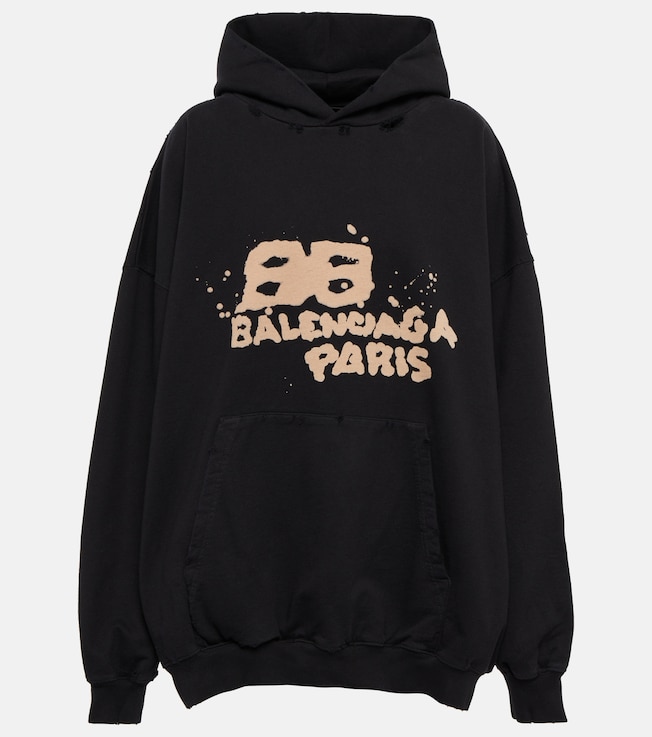 Oversized cotton hoodie | Balenciaga
