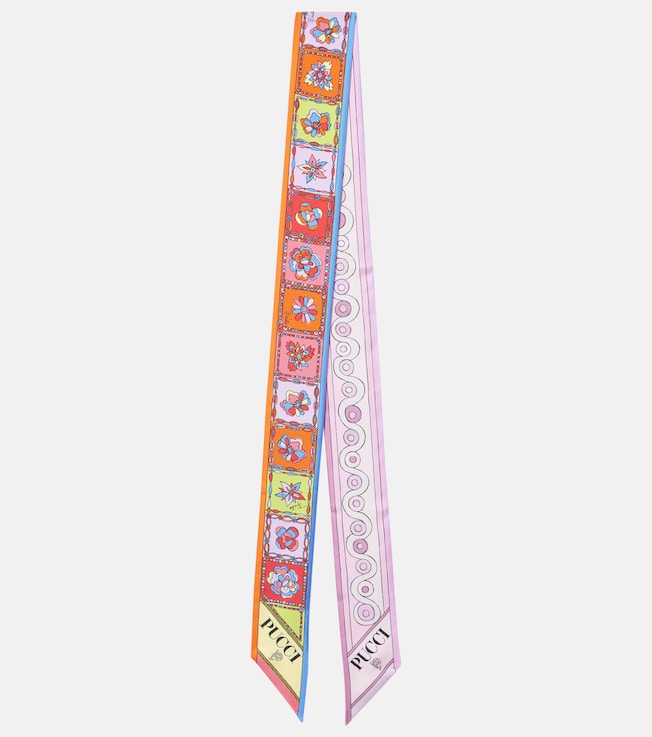 Iride Festa silk twill scarf | Pucci