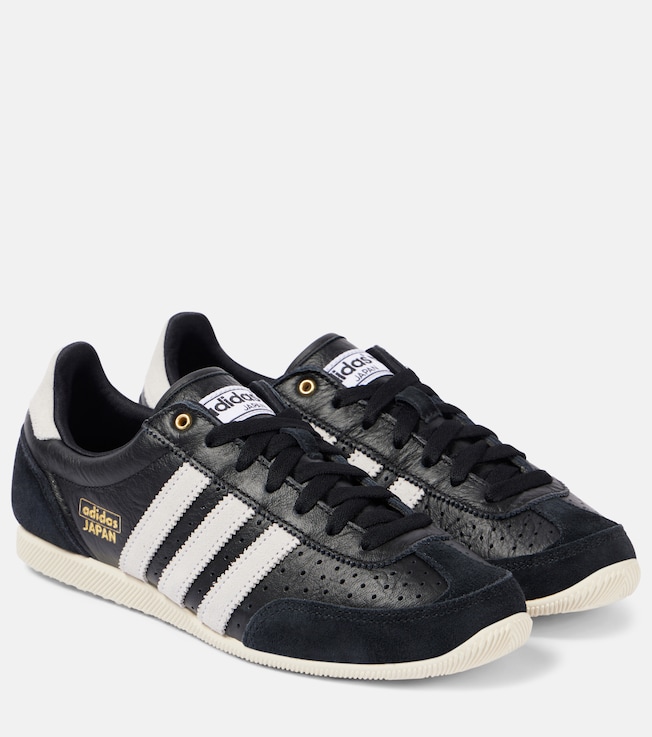 Japan suede-trimmed leather sneakers | Adidas