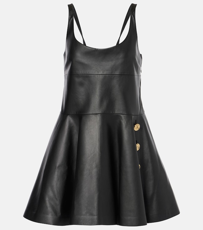 Embellished leather minidress | Givenchy