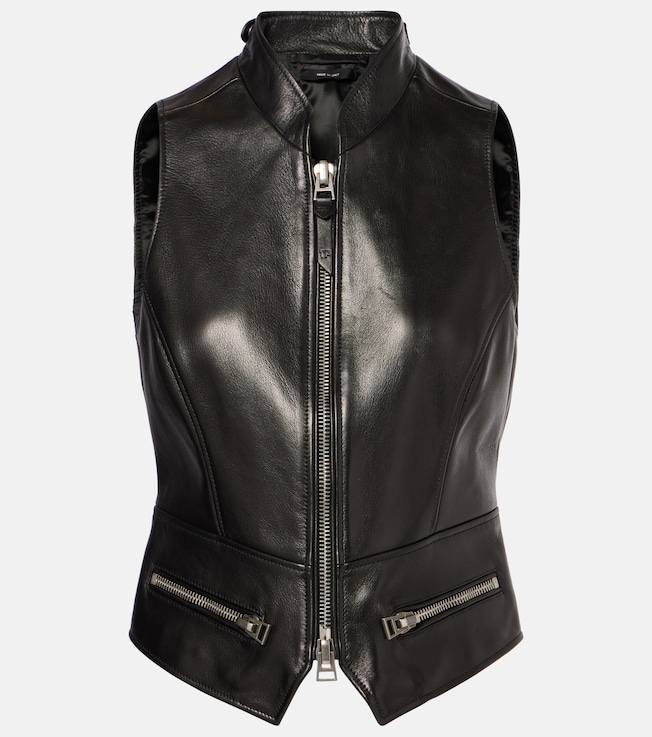 Leather vest | Tom Ford