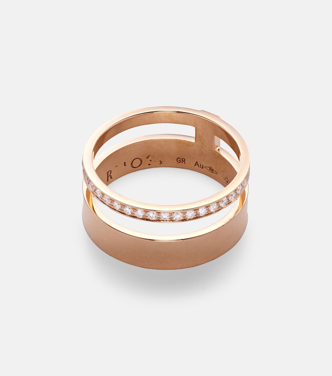 Berbere Module 18kt rose-gold and diamond ring | Repossi