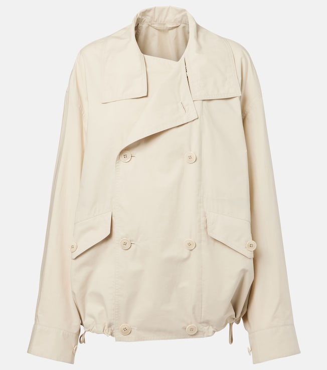 Technical cropped trench coat | Lemaire