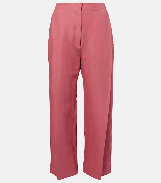 Santu linen and cotton-blend culottes | Tove