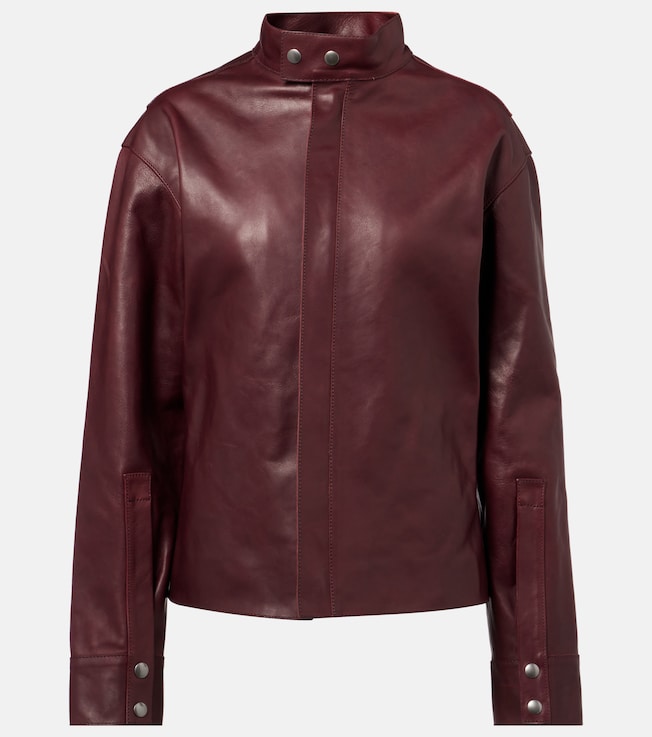 Leather jacket | Victoria Beckham