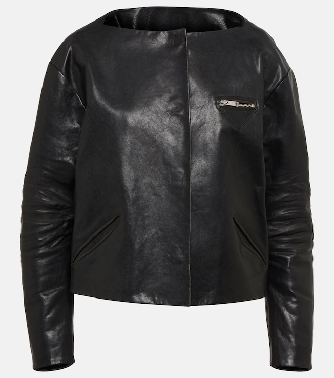 Leather jacket | Prada