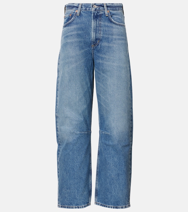 Miro high-rise cropped barrel-leg jeans | Citizens of Humanity