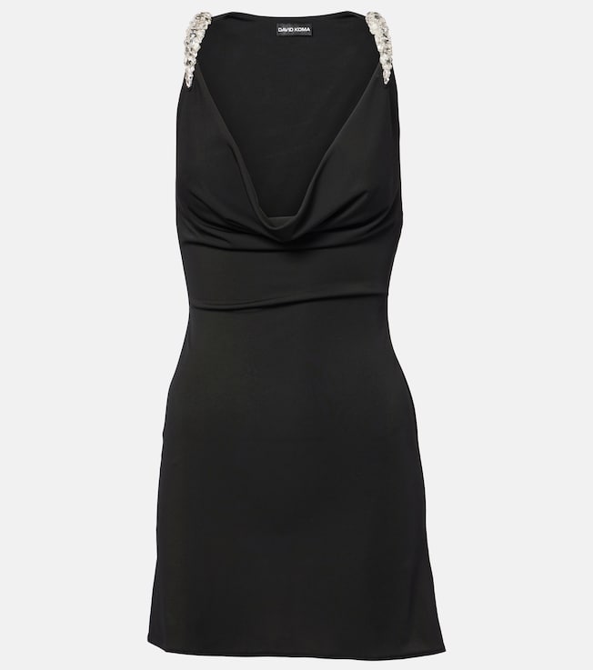 Crystal-embellished  minidress | David Koma