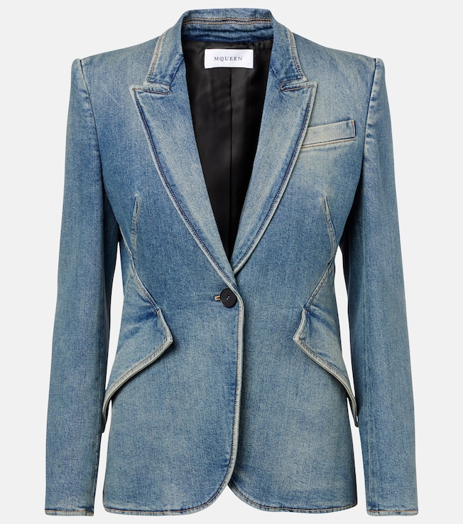 Denim blazer | McQueen