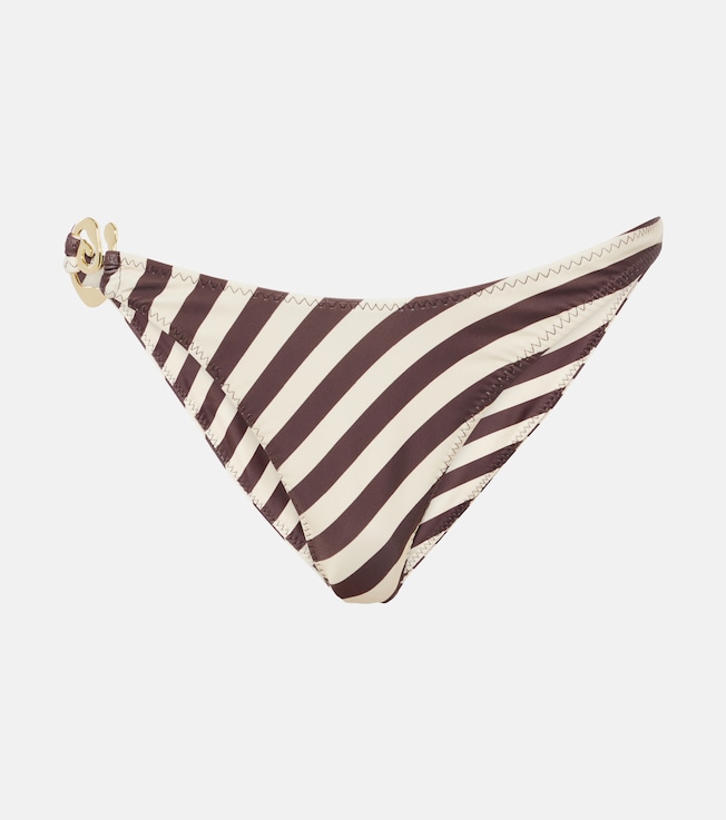 Spiral striped bikini bottoms | Same