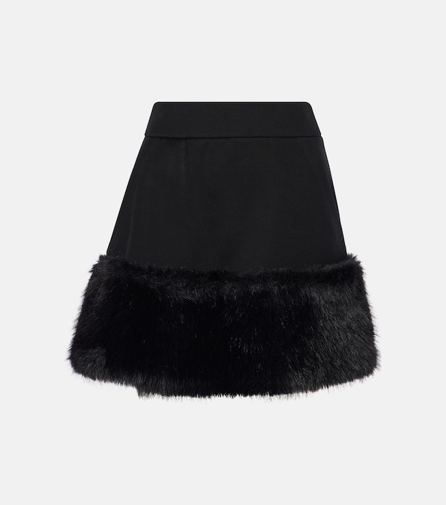 Cotton-blend miniskirt | Prada