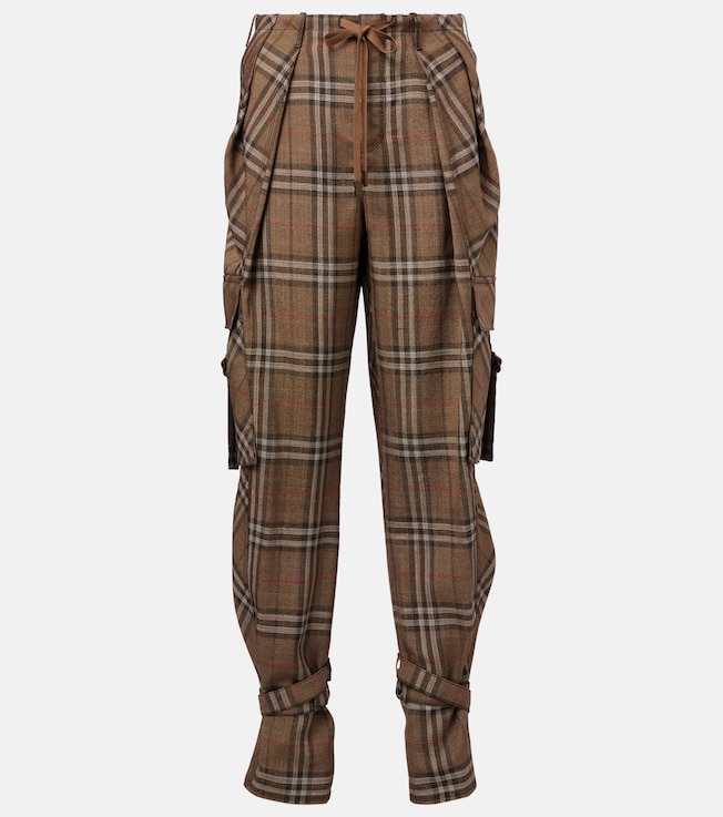 Burberry Check straight pants | Burberry