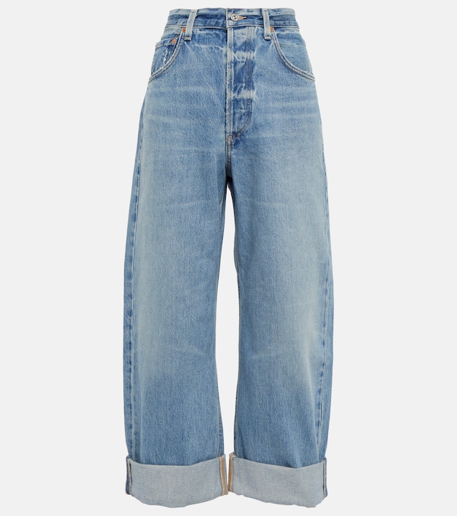Ayla mid-rise cropped wide-leg jeans | Citizens of Humanity
