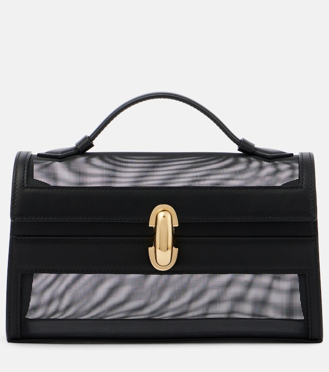 Symmetry Pochette mesh tote bag | Savette