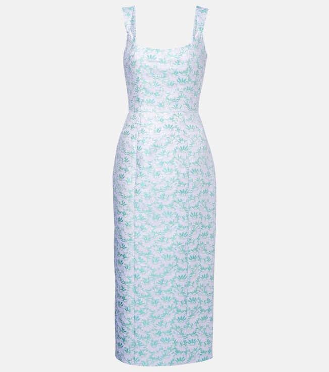 Numa Daisy brocade corset midi dress | Markarian