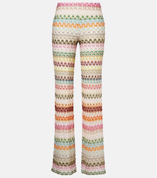 Crochet wide-leg pants | Missoni