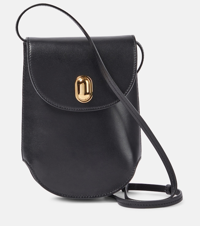 Tondo leather crossbody bag | Savette