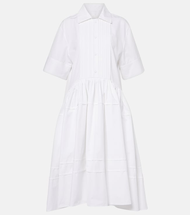 Cotton shirt dress | Jil Sander