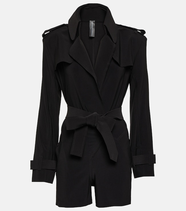 Jersey playsuit | Norma Kamali