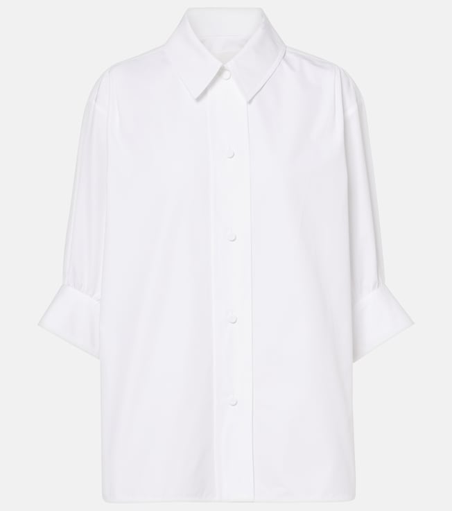 Boxy cotton shirt | Jil Sander