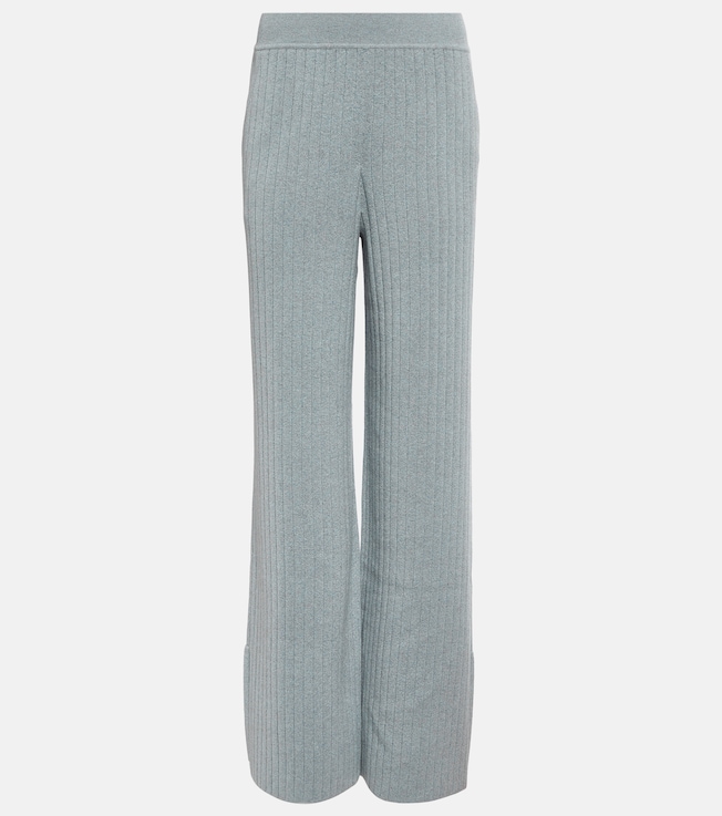 Ribbed-knit cashmere pants | Loro Piana