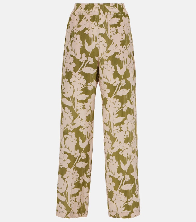 Silk pajama pants | Victoria Beckham