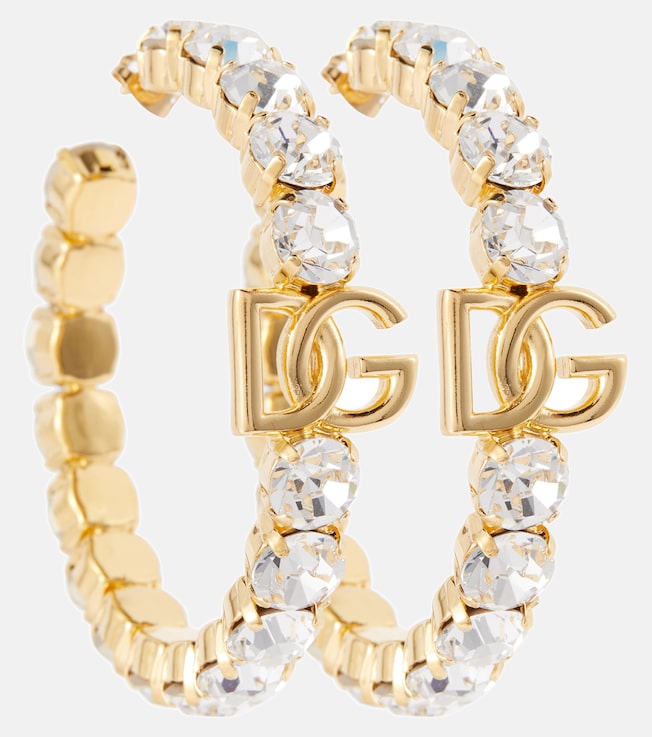 Embellished hoop earrings | Dolce&Gabbana