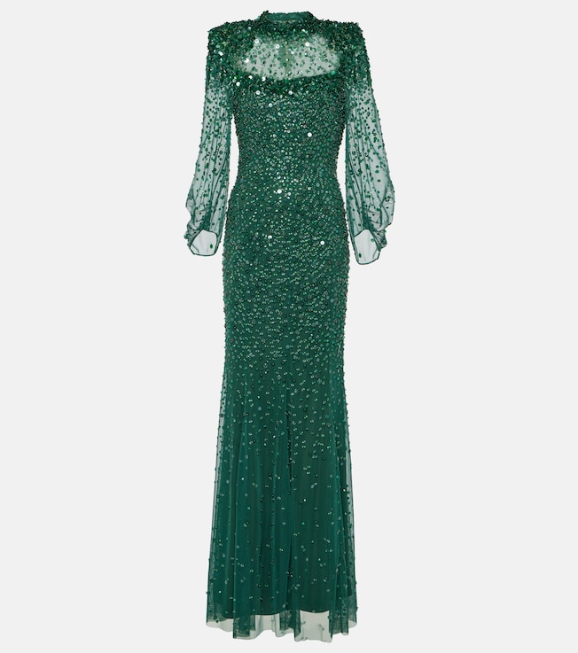 Embellished tulle gown | Jenny Packham