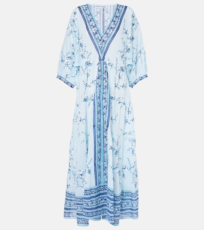 Printed cotton kaftan | Juliet Dunn