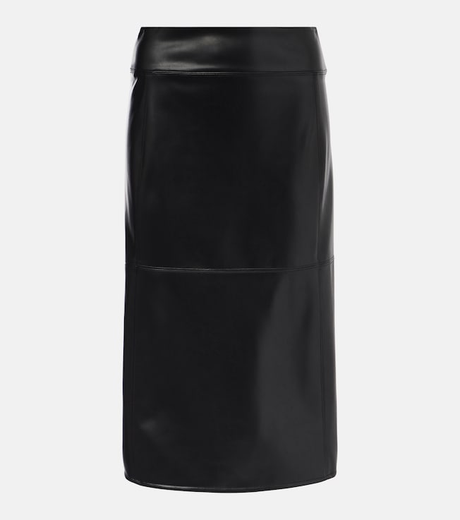 Faux leather midi skirt | 'S Max Mara