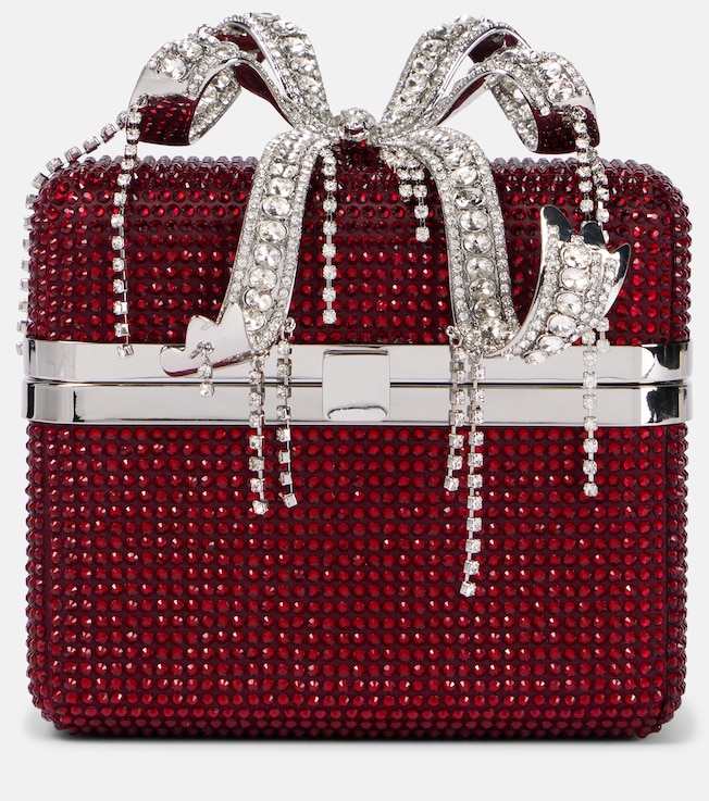 Vanity embellished crossbody bag | Self-Portrait