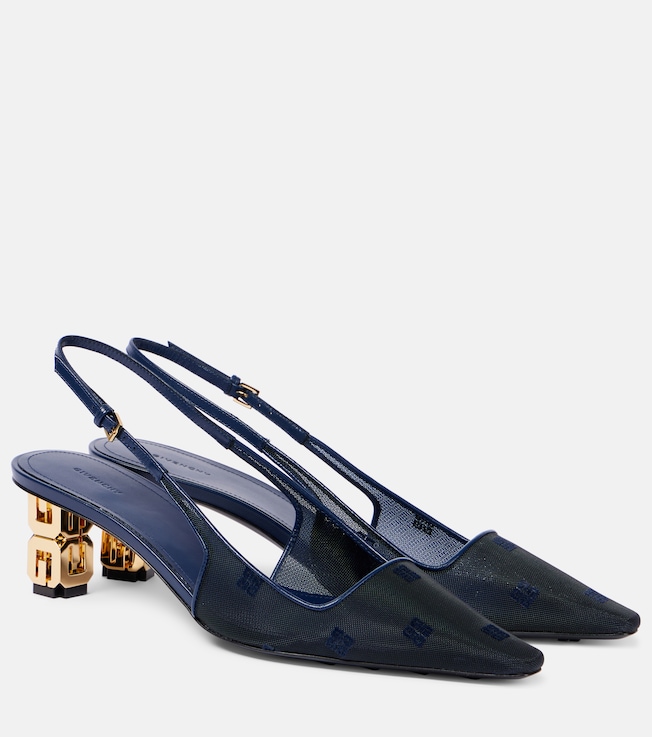 G Cube 4G mesh slingback pumps | Givenchy