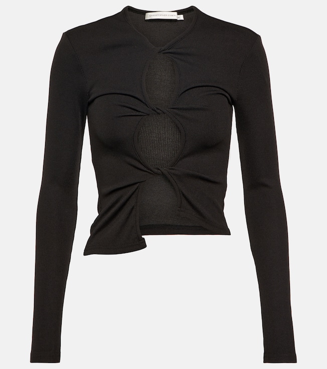 Cutout top | Christopher Esber