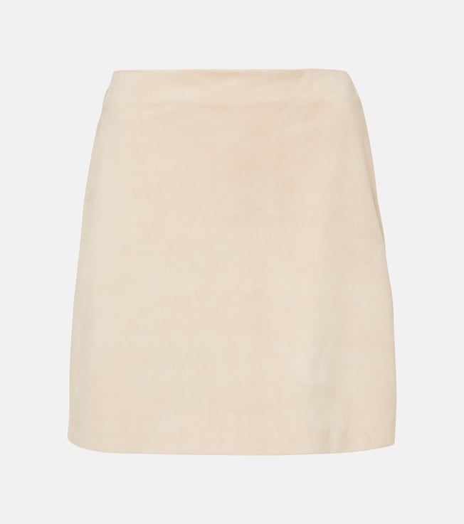 Carreen suede miniskirt | Ralph Lauren Collection