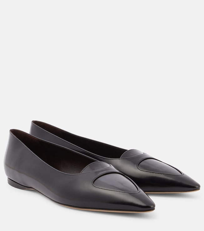 Viv leather ballet flats | The Row