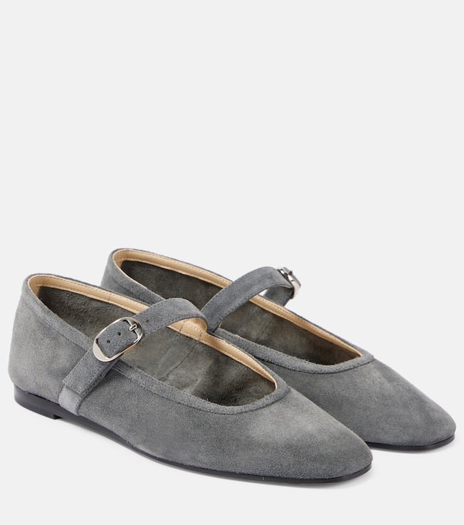 Suede Mary Jane flats | Le Monde Béryl