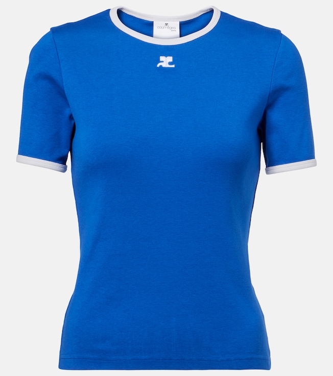 Heritage cotton jersey T-shirt | Courrèges