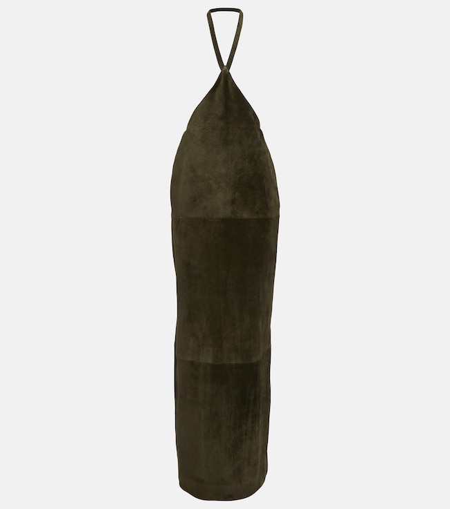 Suede maxi skirt | Alaïa