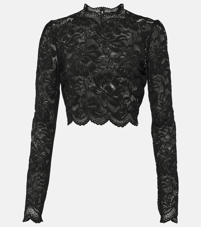 Floral lace top  | Rabanne