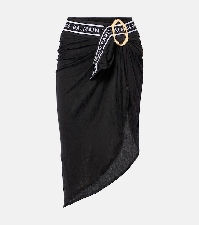Logo beach cover-up | Balmain