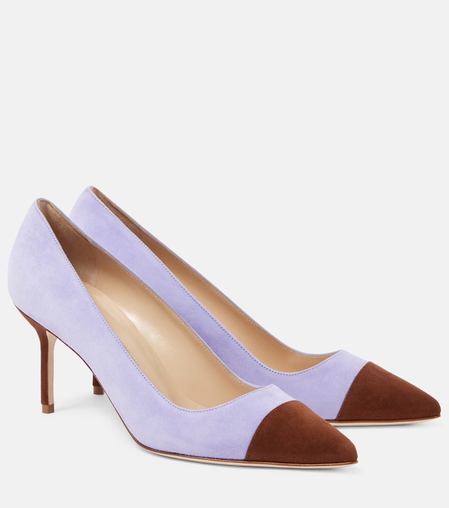 Capcour 70 suede pumps | Manolo Blahnik