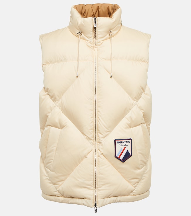 Quilted down vest | Loro Piana