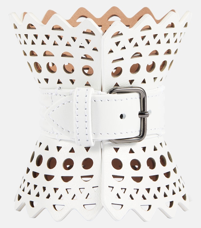 Vienne leather bracelet | Alaïa