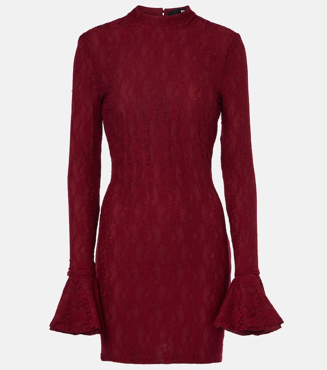 Open-back lace minidress | Rotate