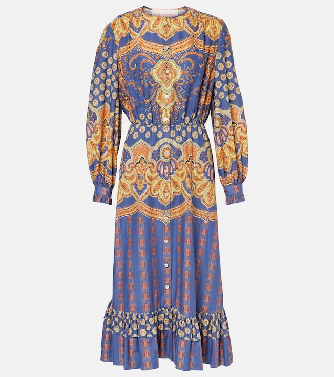 Voyage Imaginaire cotton shirt dress | Valentino
