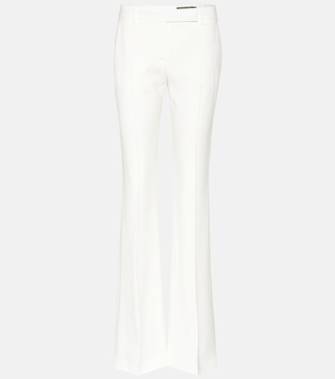Mid-rise flared pants | McQueen